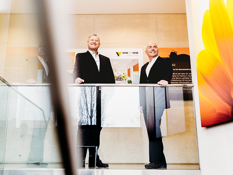 Ing. Wolfgang Kuss (l.) und Ing. Alexander Foki: Wir sind der festen Überzeugung, durch den neuen Eigentümer weiter an Stabilität und Attraktivität – für Kunden und auch Mitarbeiter – gewinnen zu können. Foto: © Wo&Wo/Mario Sudy