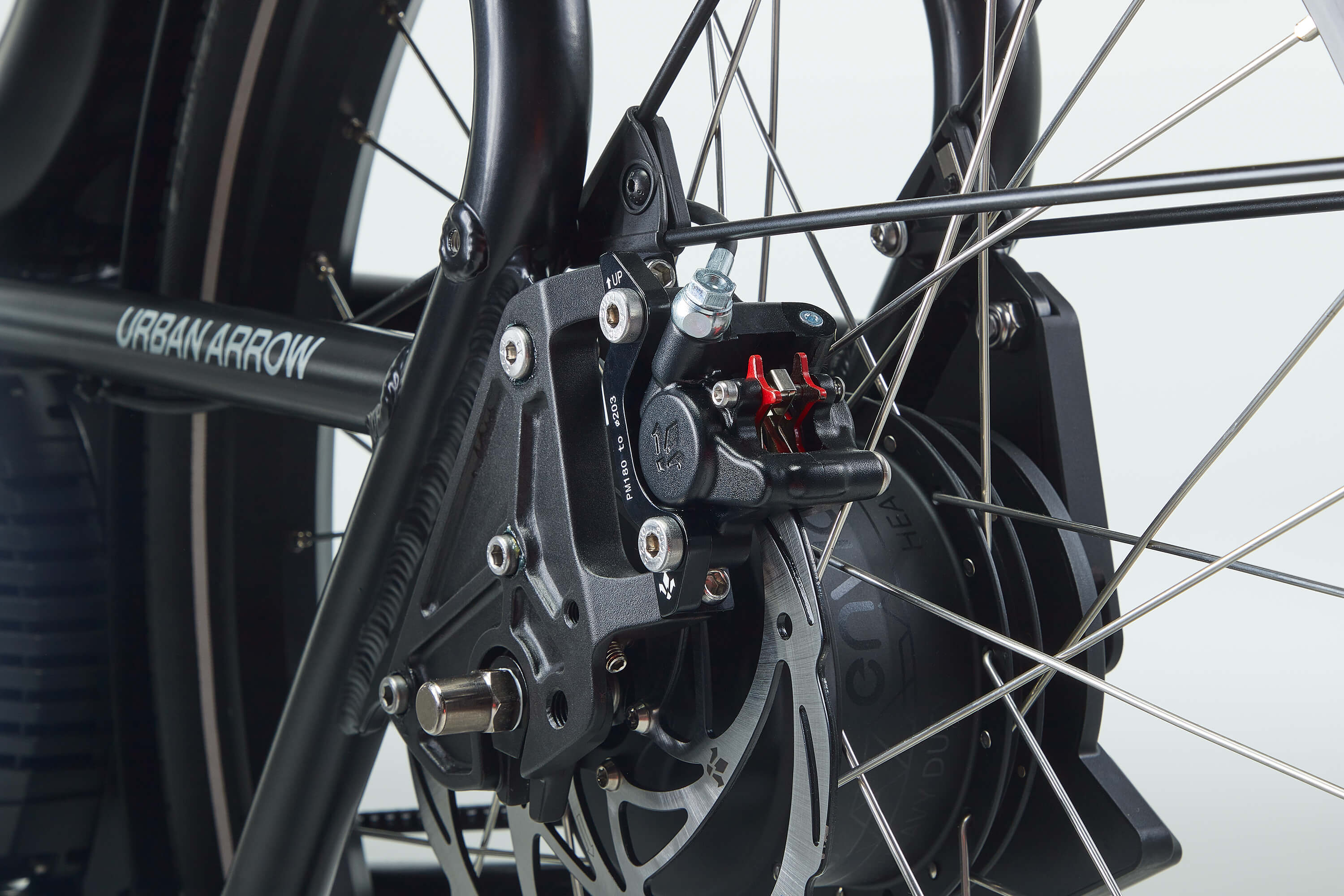 Die MotoCross-Bremsen von Formula. Foto: © Urban Arrow Die MotoCross-Bremsen von Formula. Foto: © Urban Arrow