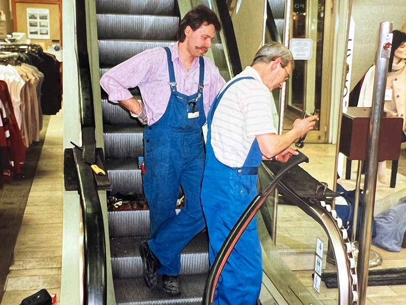 So begann alles: Frank Grädler (l.) in den ersten Jahren... Foto: © privat