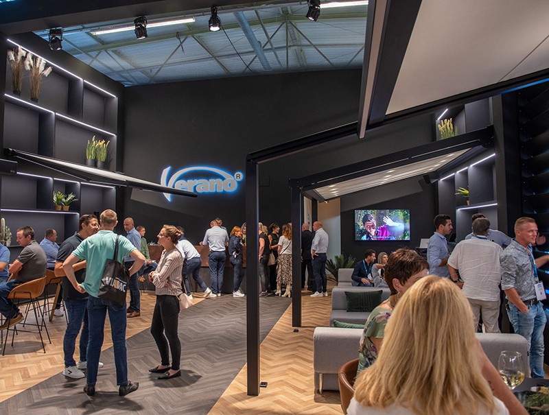 Auch der immer weiter wachsende Bereich Outdoor Living wurde präsentiert. Foto: © Polyclose