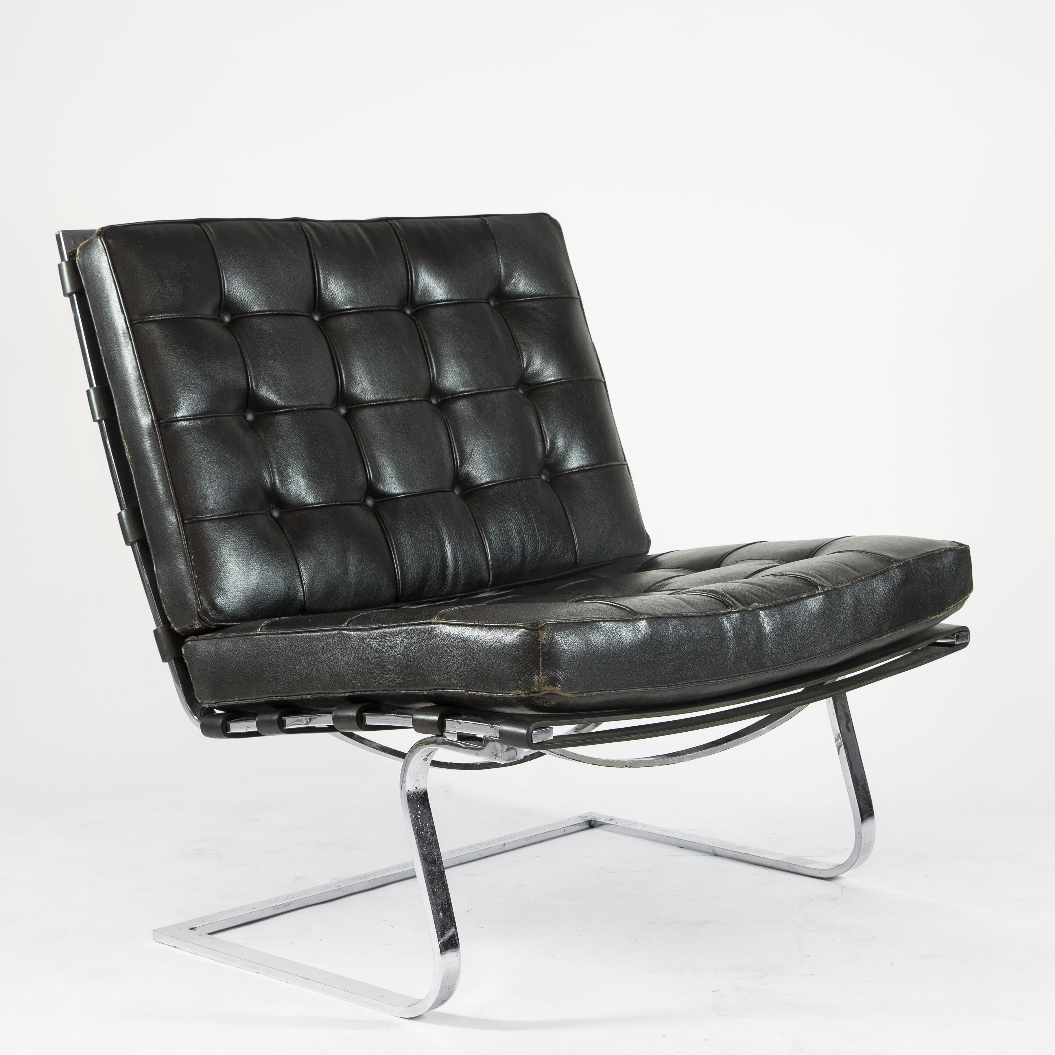 Sessel, Tugendhat-Sessel, MR 70/9, Entwurf: Ludwig Mies van der Rohe, um 1930/31. Foto: © Löffler-Collection, Reichenschwand