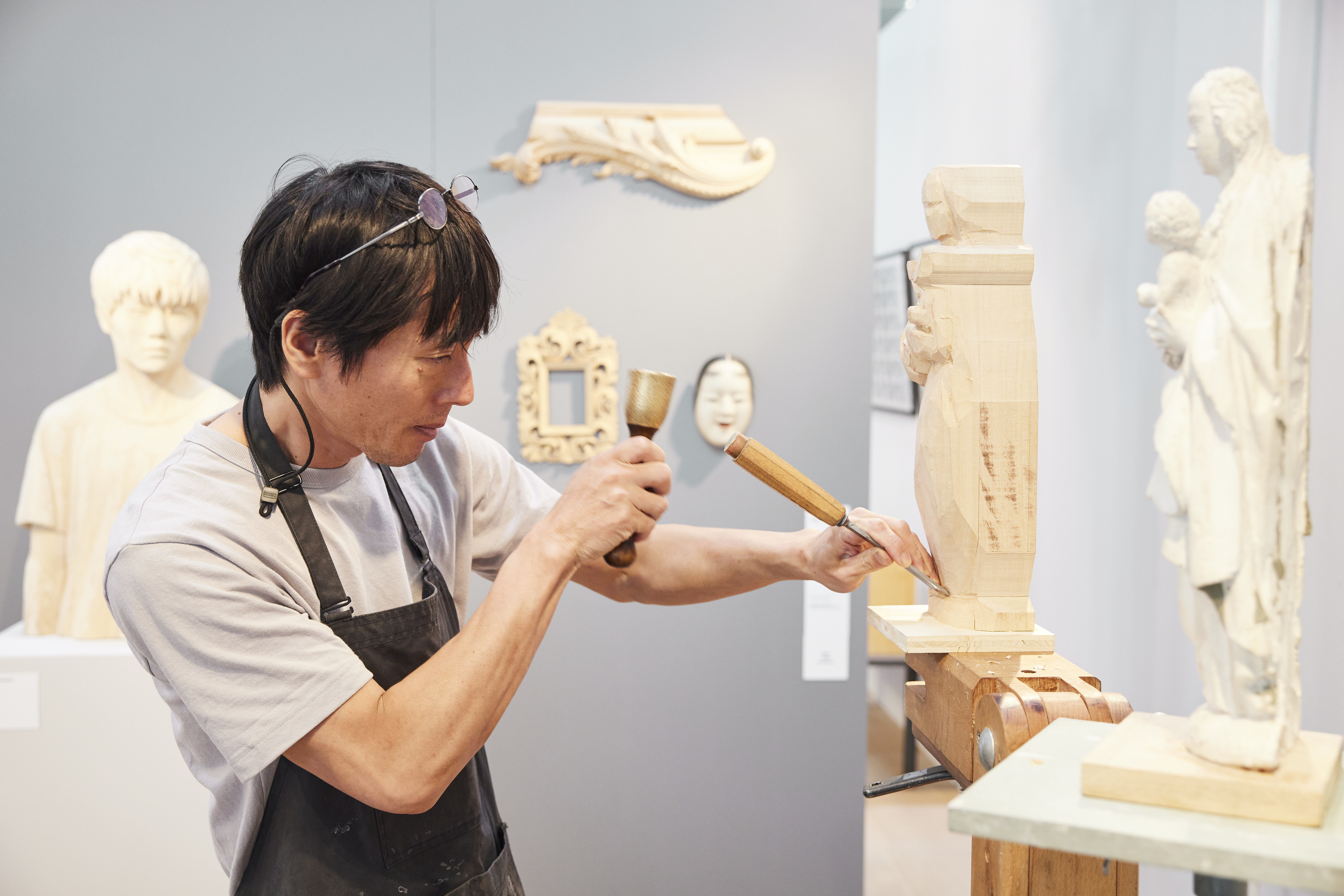 Handwerkskunst und Kunsthandwerk bei der «Handwerk & Design». Foto: © GHM