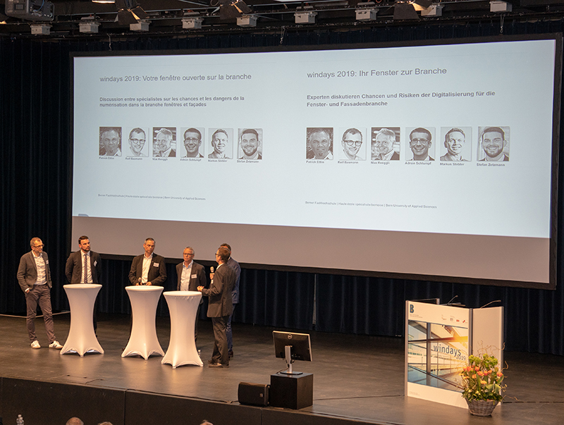 Podiumsdiskussion auf den windays 2019. Foto: © Berner Fachhochschule