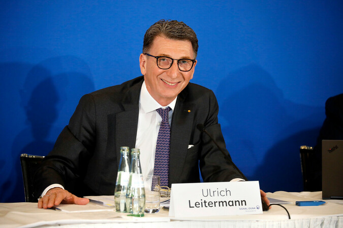 Ulrich Leitermann, Vorstandsvorsitzender der Signal-Iduna, zeigt sich zufrieden mit den Ergebnissen für 2022. Foto: © Fotodesign Barajas