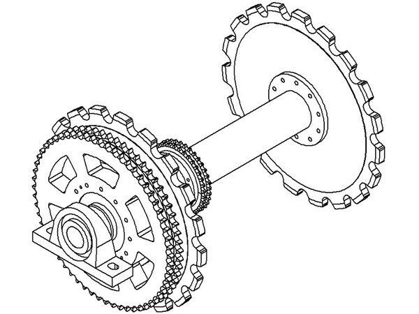 Fig. 4: Main Drive System. Photo: © Löher Fig. 4: Main Drive System. Photo: © Löher