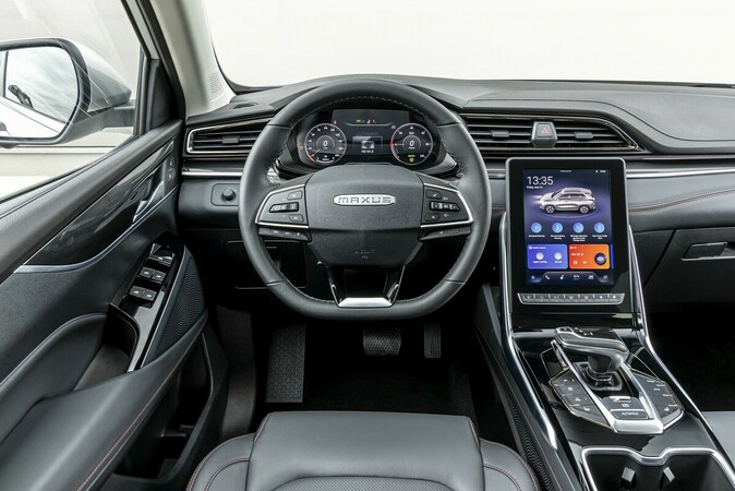 Ein aufgeräumtes Armaturenbrett: der Maxus Euniq 6 Foto: © Maxus Ein aufgeräumtes Armaturenbrett: der Maxus Euniq 6 Foto: © Maxus