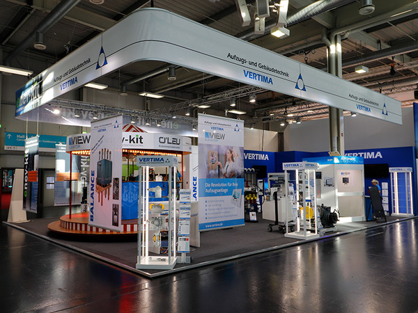 Vertima Messestand auf der interlift 2019. Foto: © Vertima