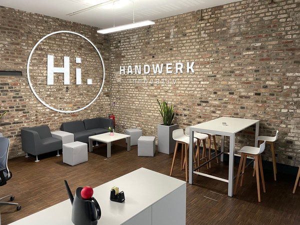 Das Büro von Handwerk innovativ befindet sich im Kölner Stadtteil Mülheim. Foto: © Handwerk innovativ/Valery Kloubert Das Büro von Handwerk innovativ befindet sich im Kölner Stadtteil Mülheim. Foto: © Handwerk innovativ/Valery Kloubert