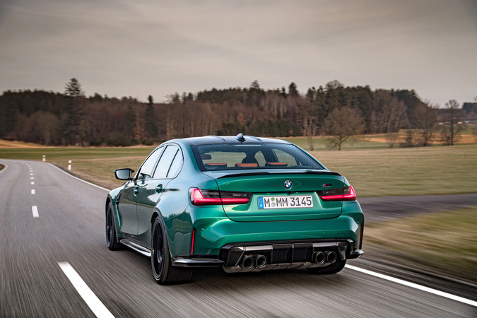 Der M3 Competition beschleunigt in nur 3,9 Sekunden auf Tempo 100. Foto: © BMW