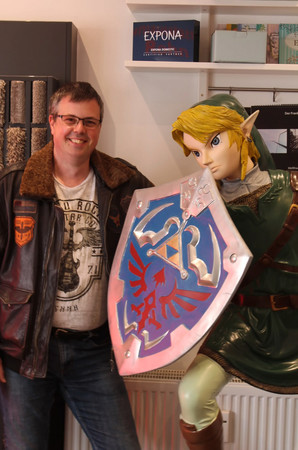 Zelda-Spiele sind seine große Leidenschaft: Abtauchen in eine andere Welt. Foto: © privat