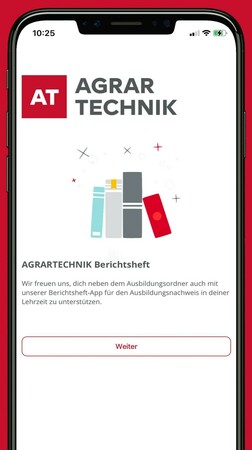 AGRARTECHNIK Berichtsheft App - digitaler Ausbildungsnachweis für Land- und Baumaschinenmechatroniker Foto: © Deutscher Landwirtschaftsverlag