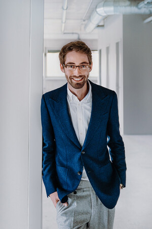 Johannes Nies, Mitgründer und CEO des EduTech-Start-ups craftguide Foto: © craftguide