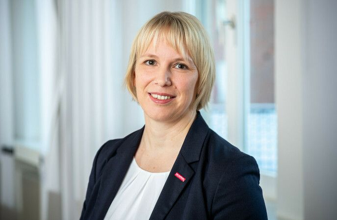 Britta Schulz, Abteilungsleiterin und betriebswirtschaftliche Unternehmensberaterin bei der Handwerkskammer Münster. Foto: © Teamfoto Marquardt
