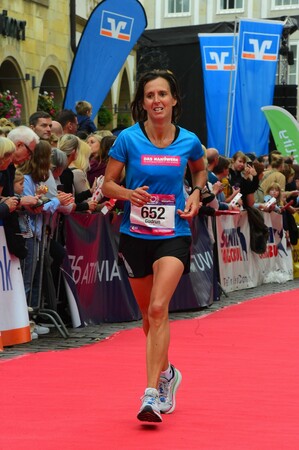 Erfolgreiche Marathon-Läuferin: Gudrun Koch Foto: © Go4it-foto.de