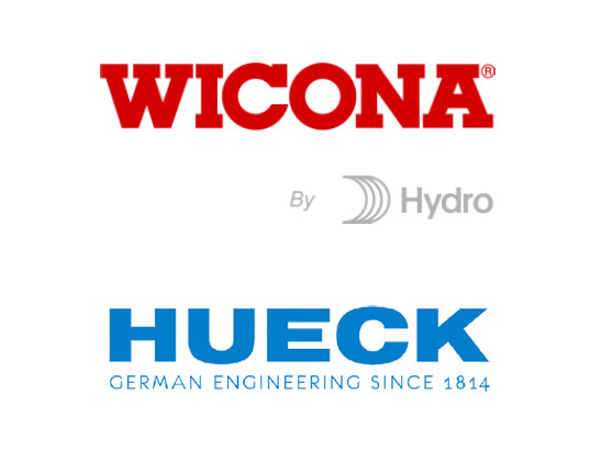Zwei starke Marken – Wicona und Hueck – agieren nun unter dem gemeinsamen Dach der Hydro Building Systems. Foto: © Wicona/Hueck